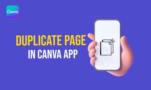 How to Duplicate Page in Canva App